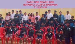 Each One Reach One - Distribution of 250 nos. Pullovers (Sweater) to Physically Challenged Childeren by Dist. Magistrate
